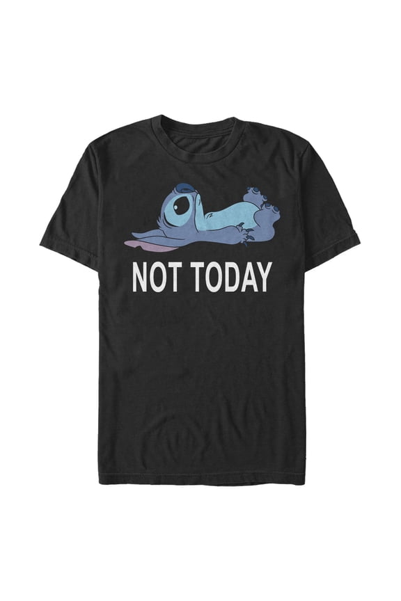 Men's Lilo & Stitch Not Today  Graphic T-Shirt
