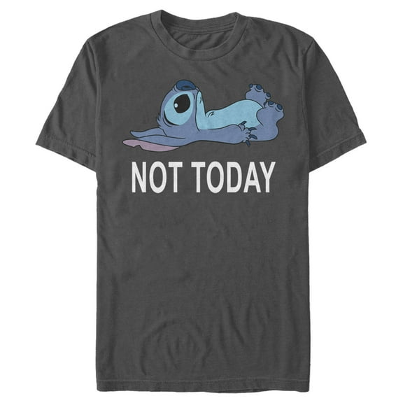 Disney Men's Lilo & Stitch Not Today Graphic Tee,