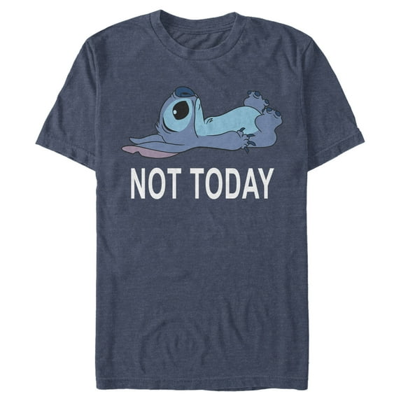 Disney Men's Lilo & Stitch Not Today Graphic Tee,