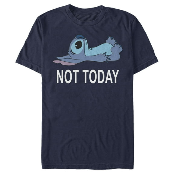 Disney Men's Lilo & Stitch Not Today Graphic Tee,