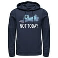 thumbnail image 1 of Men's Lilo & Stitch Not Today Pull Over Hoodie Navy Blue Large, 1 of 4