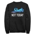 thumbnail image 1 of Men's Lilo & Stitch Not Today Sweatshirt Black Medium, 1 of 4