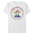 thumbnail image 1 of Men's Lilo & Stitch Ohana Rainbow Pride  Graphic Tee White 3X Large, 1 of 5