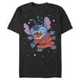 thumbnail image 1 of Men's Lilo & Stitch Pixel Stitch Graphic Tee Black X Large, 1 of 5