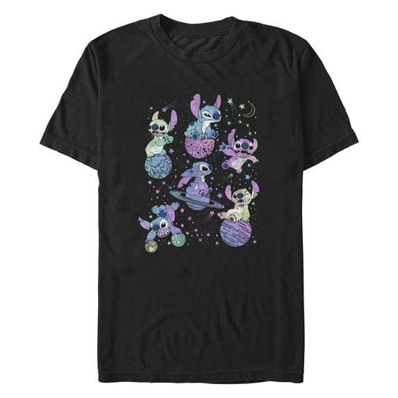 Men's Lilo & Stitch Planetary Stitch Graphic T-Shirt
