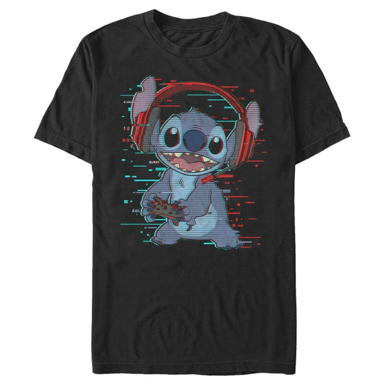 Black and blue graphic tee sales