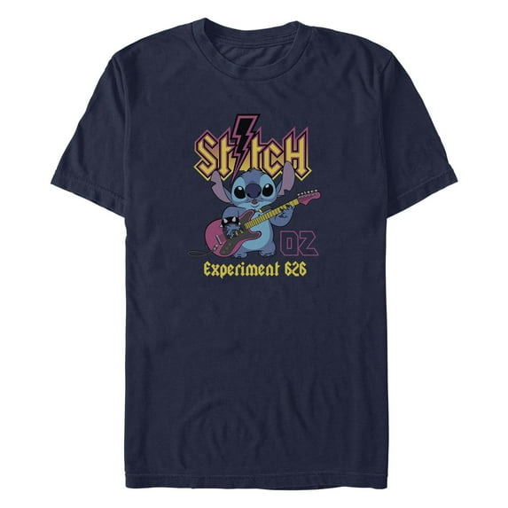Men's Lilo & Stitch Rocker Experiment 626 Graphic T-Shirt