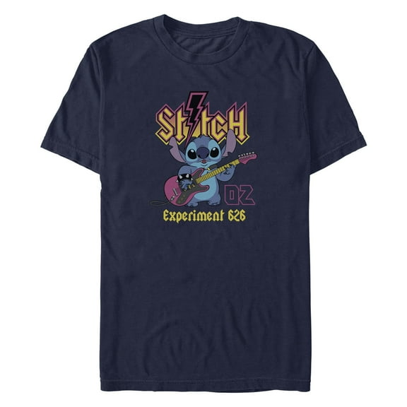 Men's Lilo & Stitch Rocker Experiment 626  Graphic T-Shirt