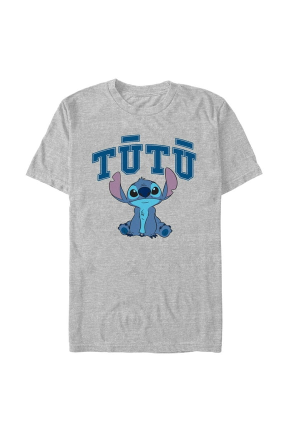 Men's Lilo & Stitch Sitting Cute Tutu  Graphic T-Shirt