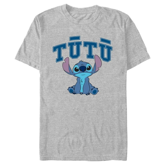 Men's Lilo & Stitch Sitting Cute Tutu Graphic T-Shirt