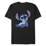 Mens Lilo & Stitch Sitting Pose Graphic T-Shirt