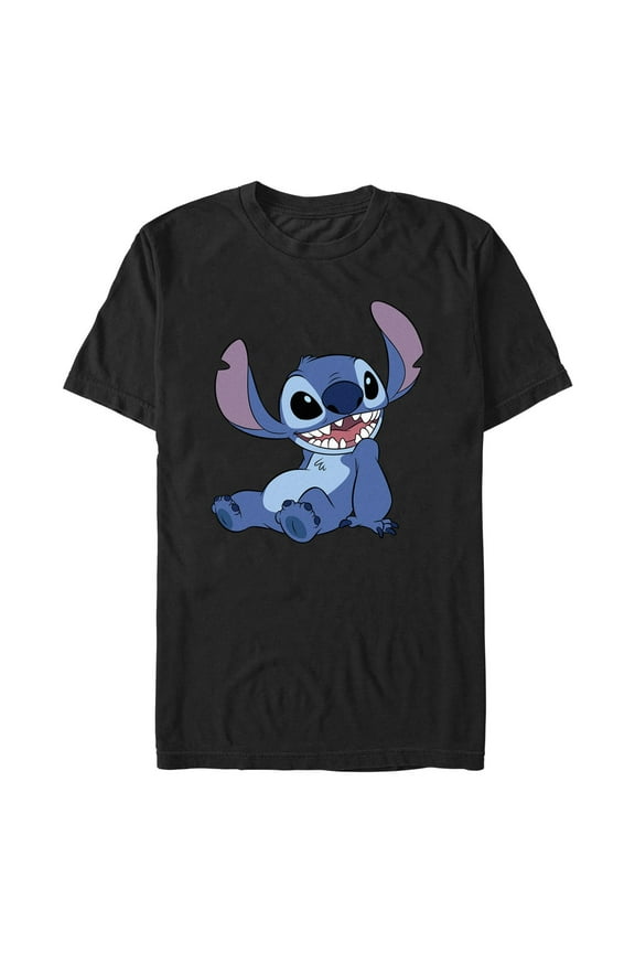 Men's Lilo & Stitch Sitting Pose Graphic T-Shirt