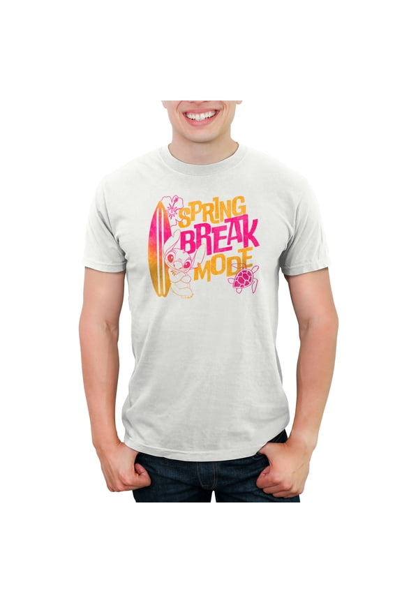Men's Lilo & Stitch Spring Break Mode Graphic T-Shirt