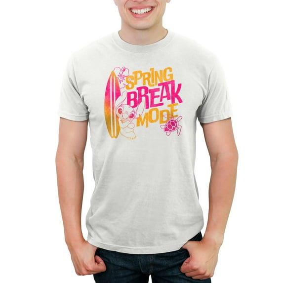 Men's Lilo & Stitch Spring Break Mode Graphic T-Shirt