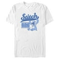 thumbnail image 1 of Men's Lilo & Stitch White Collegiate 626 Graphic Tee White X Large, 1 of 5