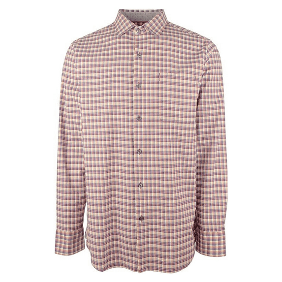 Men's Lindi Check Long Sleeve Shirt-NRS-Medium