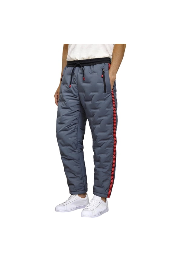 Men's Lined Casual Pants Everyday Comfort Outdoor Leisure Wear Soft Thermal Trousers For Cool Climate Pants Mens Fashion Joggers Sports Pants Trousers Mens Long Pants