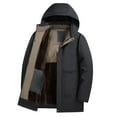 thumbnail image 1 of Men's Lined Thickened Outdoor Casual Style Hooded Coat For Autumn And Winter, 1 of 4