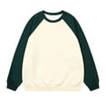 thumbnail image 1 of Men's Basic Long Sleeve Waffle Sweatshirt Men's Crewneck Colorblock Raglan Sleeve Sweatshirts Lightweight Waffle Knit Loose Fit Workout Pullover Shirt Tops Casual Long Sleeve Sweater Shirts, 1 of 3