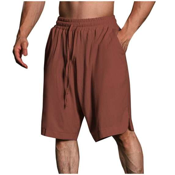 Men's Liner Compression Swim Trunks Quick Dry Bathing Suit Stretch 2 in 1 Beach Swimming Shorts