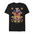 thumbnail image 1 of Men's Lion King Artsy Animal Pyramid Graphic Tee Black Medium, 1 of 4