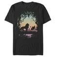 thumbnail image 1 of Men's Lion King Best in Paradise  Graphic Tee Black Large, 1 of 4