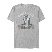 Men's Lion King Chill Out Rafiki  Graphic Tee Athletic Heather 3X Large