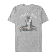 Men's Lion King Chill Out Rafiki Graphic Tee Athletic Heather X Large