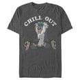 thumbnail image 1 of Men's Lion King Chill Out Rafiki Graphic Tee Charcoal Heather Medium, 1 of 5