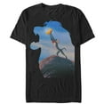 thumbnail image 1 of Men's Lion King Circle of Life Pose Graphic Tee Black Small, 1 of 4