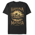 thumbnail image 1 of Men's Lion King Hakuna Matata Jungle Trio  Graphic Tee Black 5X Large, 1 of 4