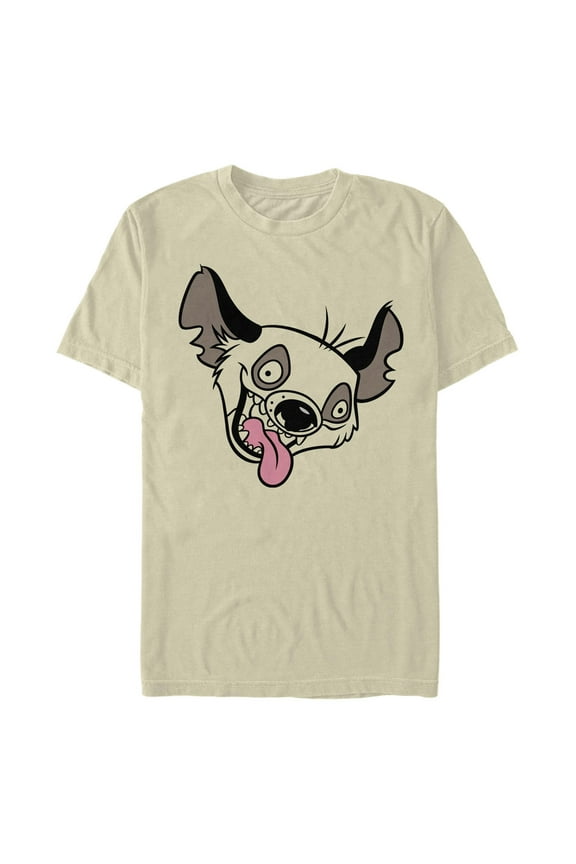 Men's Lion King Hyena Portrait  Graphic T-Shirt