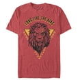 thumbnail image 1 of Men's Lion King Live Scar Graphic Tee Red Heather Small, 1 of 4