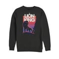thumbnail image 1 of Men's Lion King Majestic Simba Pose  Sweatshirt Black Small, 1 of 3