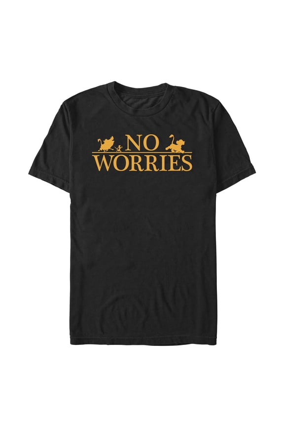 Men's Lion King No Worries Trio Graphic T-Shirt