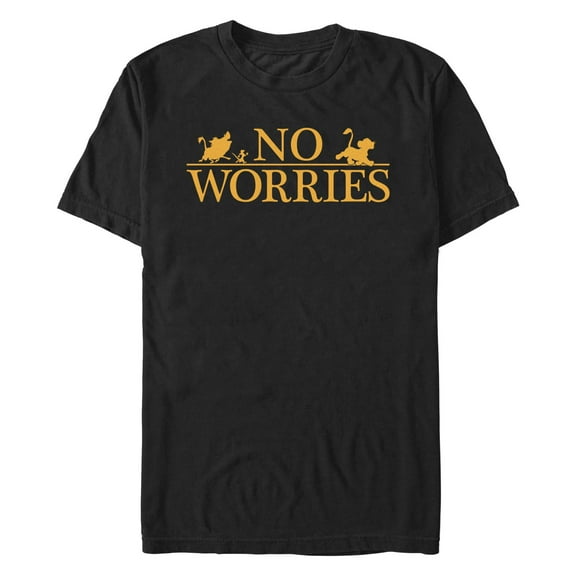 Men's Lion King No Worries Trio Graphic T-Shirt