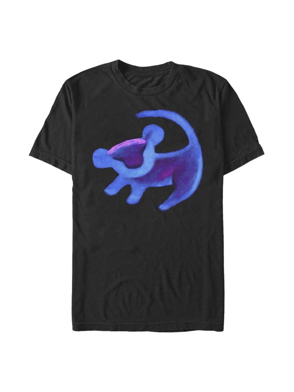 Men's Lion King Painted Simba Graphic T-Shirt