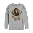 thumbnail image 1 of Men's Lion King Scar Surrounded By Idiots Tattoo  Sweatshirt Athletic Heather Medium, 1 of 3
