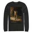 thumbnail image 1 of Men's Lion King Simba Paw Movie Poster  Long Sleeve Shirt Black Medium, 1 of 3
