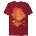 thumbnail image 1 of Men's Lion King Simba Profile Graphic Tee Cardinal Large, 1 of 4