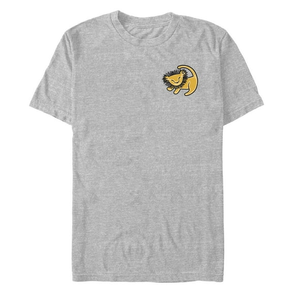 Men's Lion King Small Cave Drawing  Graphic T-Shirt