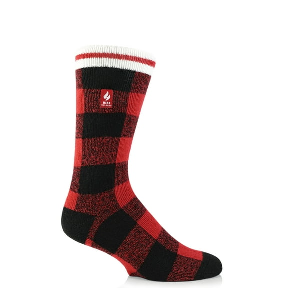 Men's Lite Roy Buffalo Plaid Crew Sock