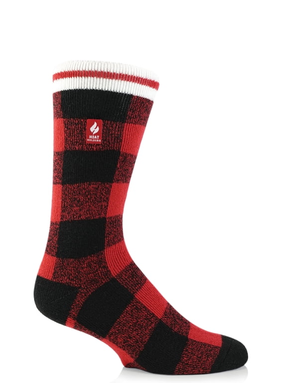 Men's Lite Roy Buffalo Plaid Crew Sock