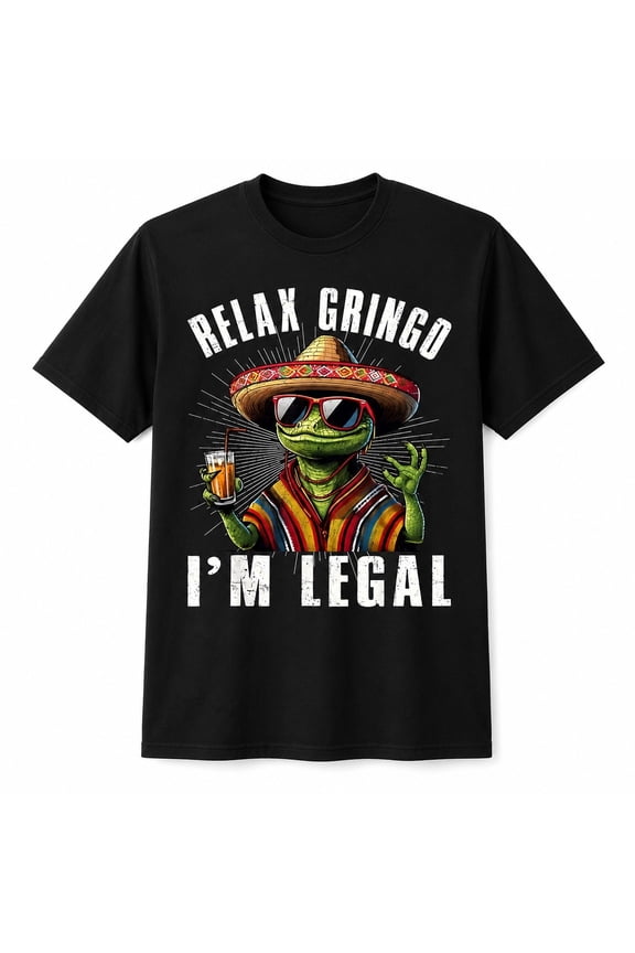 Men's Lizard Graphic T-Shirt, Funny Cotton Short Sleeve Tee