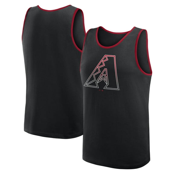 Men's Logo Athletic Black Arizona Diamondbacks Unmatched Success Tank Top