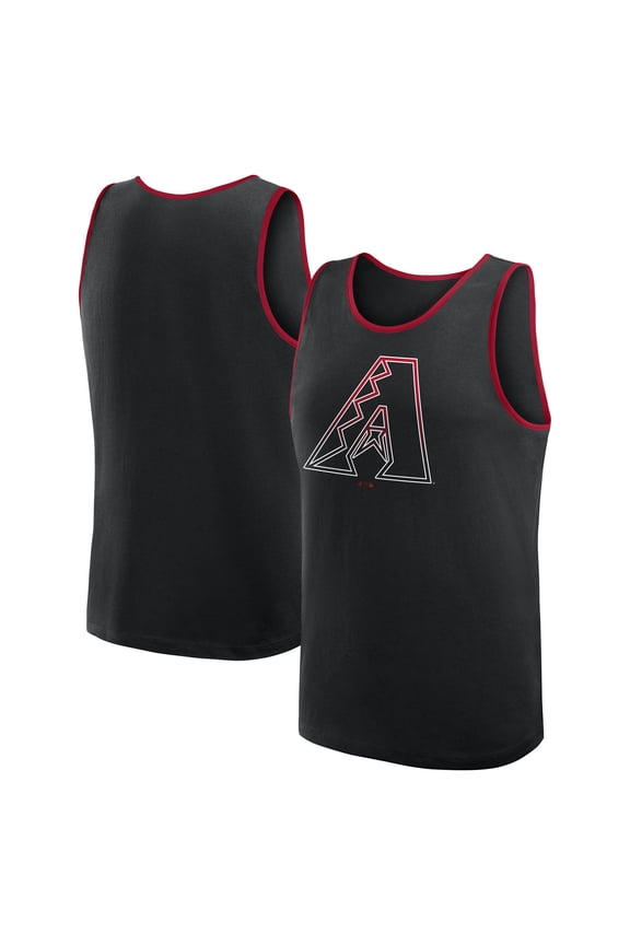 Men's Logo Athletic Black Arizona Diamondbacks Unmatched Success Tank Top