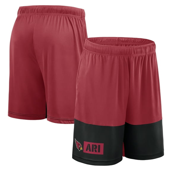 Men's Logo Athletic Cardinal Arizona Cardinals Best of the Best Shorts