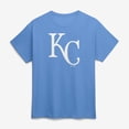 thumbnail image 1 of Men's Logo Athletic Light Blue Kansas City Royals Official Logo T-Shirt, 1 of 2
