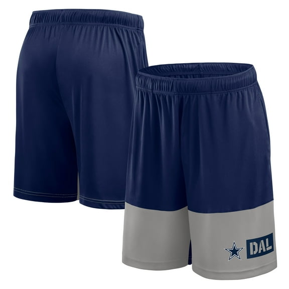 Men's Logo Athletic Navy Dallas Cowboys Best of the Best Shorts