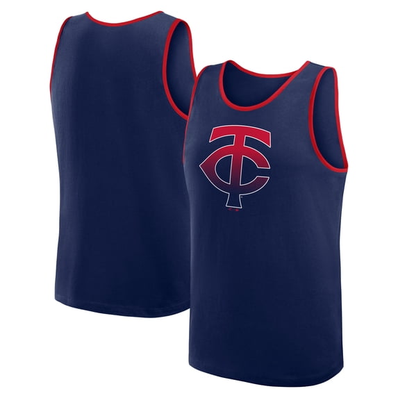 Men's Logo Athletic Navy Minnesota Twins Unmatched Success Tank Top